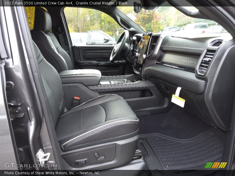 Front Seat of 2022 3500 Limited Crew Cab 4x4