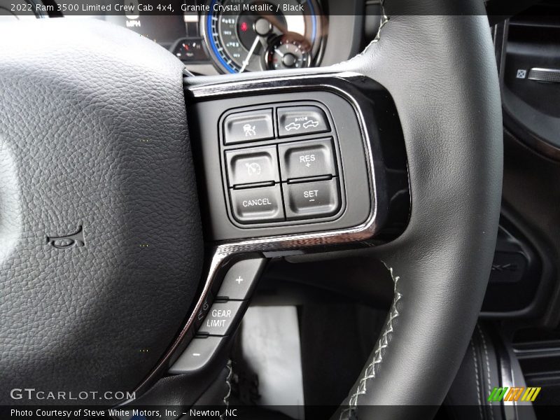  2022 3500 Limited Crew Cab 4x4 Steering Wheel