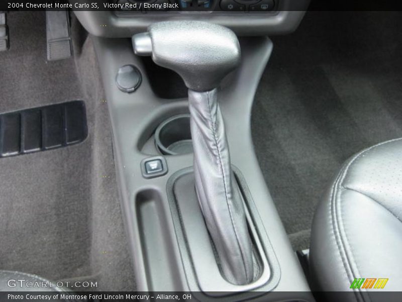 Victory Red / Ebony Black 2004 Chevrolet Monte Carlo SS