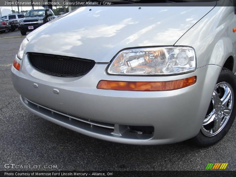 Galaxy Silver Metallic / Gray 2004 Chevrolet Aveo Hatchback