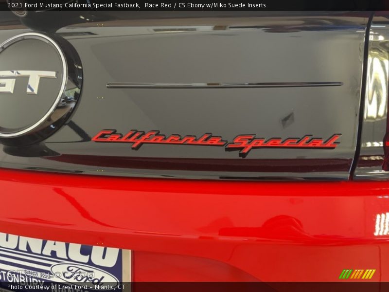  2021 Mustang California Special Fastback Logo