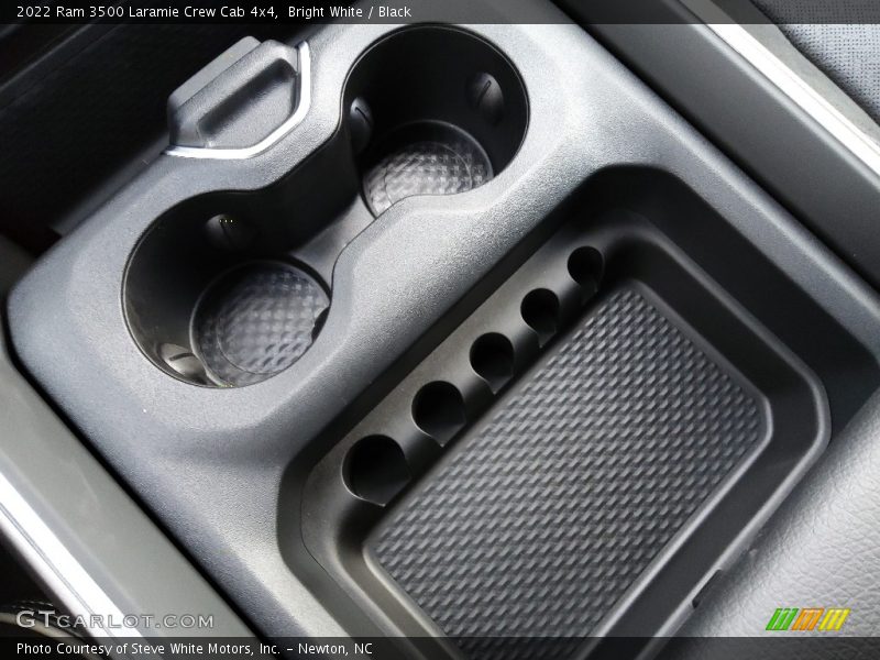 Bright White / Black 2022 Ram 3500 Laramie Crew Cab 4x4