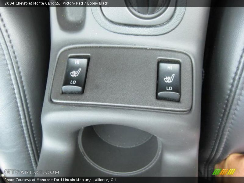 Victory Red / Ebony Black 2004 Chevrolet Monte Carlo SS