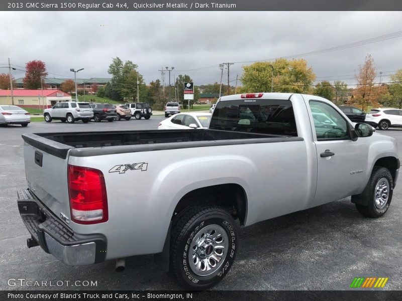 Quicksilver Metallic / Dark Titanium 2013 GMC Sierra 1500 Regular Cab 4x4