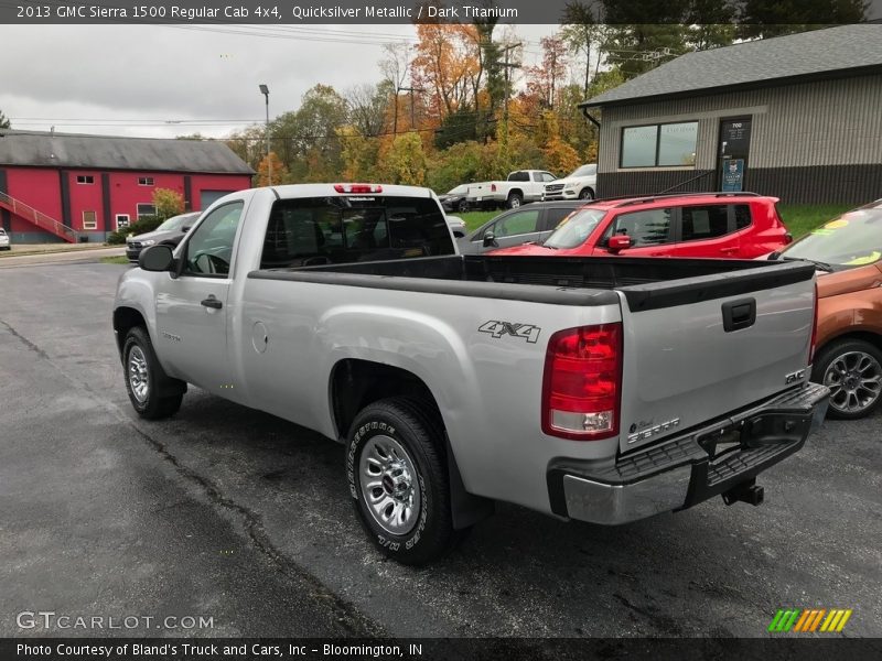 Quicksilver Metallic / Dark Titanium 2013 GMC Sierra 1500 Regular Cab 4x4