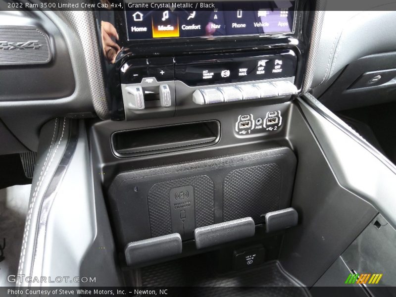 Granite Crystal Metallic / Black 2022 Ram 3500 Limited Crew Cab 4x4