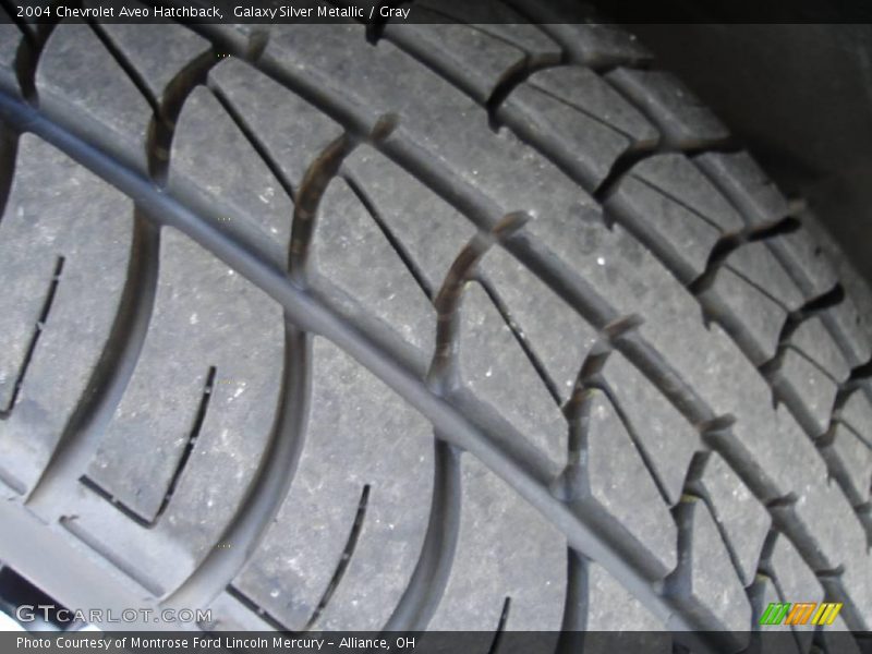 Galaxy Silver Metallic / Gray 2004 Chevrolet Aveo Hatchback