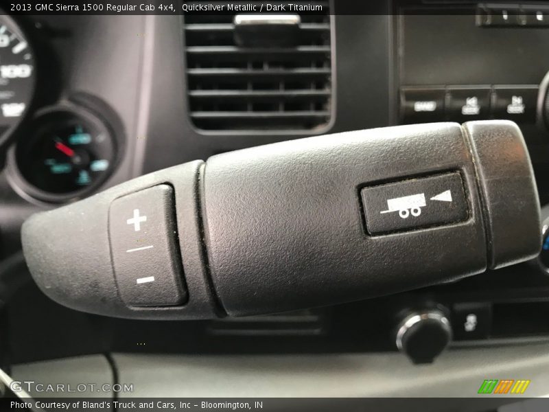 Quicksilver Metallic / Dark Titanium 2013 GMC Sierra 1500 Regular Cab 4x4