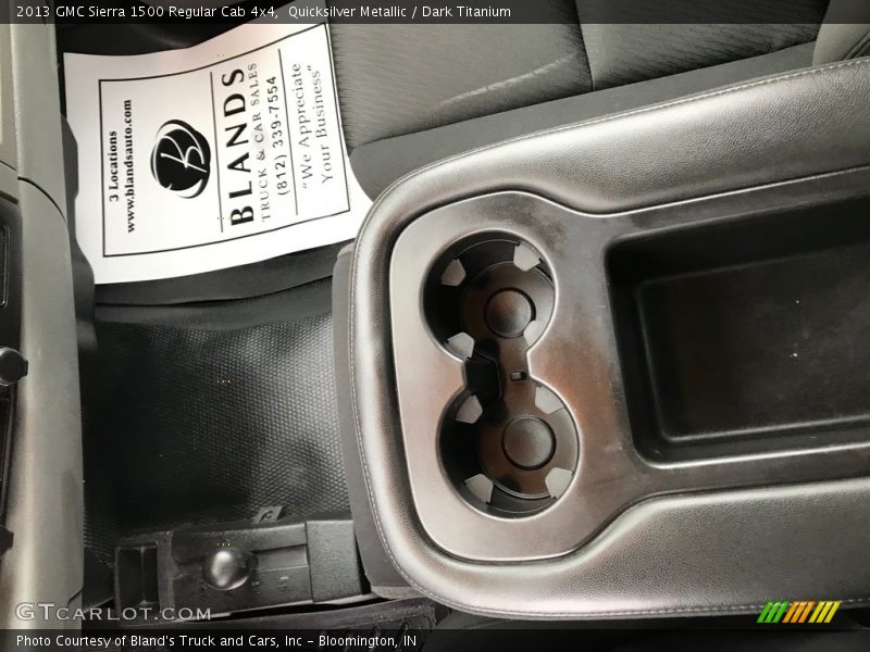 Quicksilver Metallic / Dark Titanium 2013 GMC Sierra 1500 Regular Cab 4x4