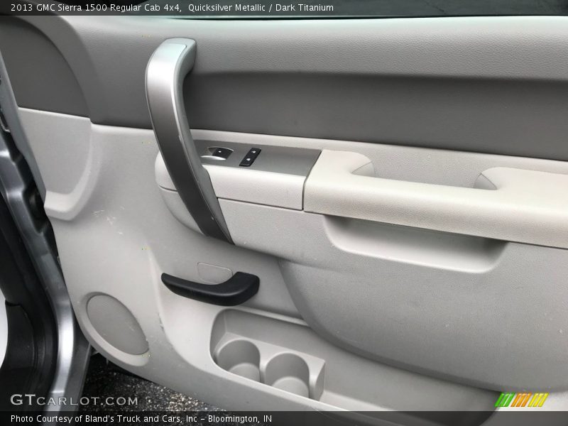Quicksilver Metallic / Dark Titanium 2013 GMC Sierra 1500 Regular Cab 4x4