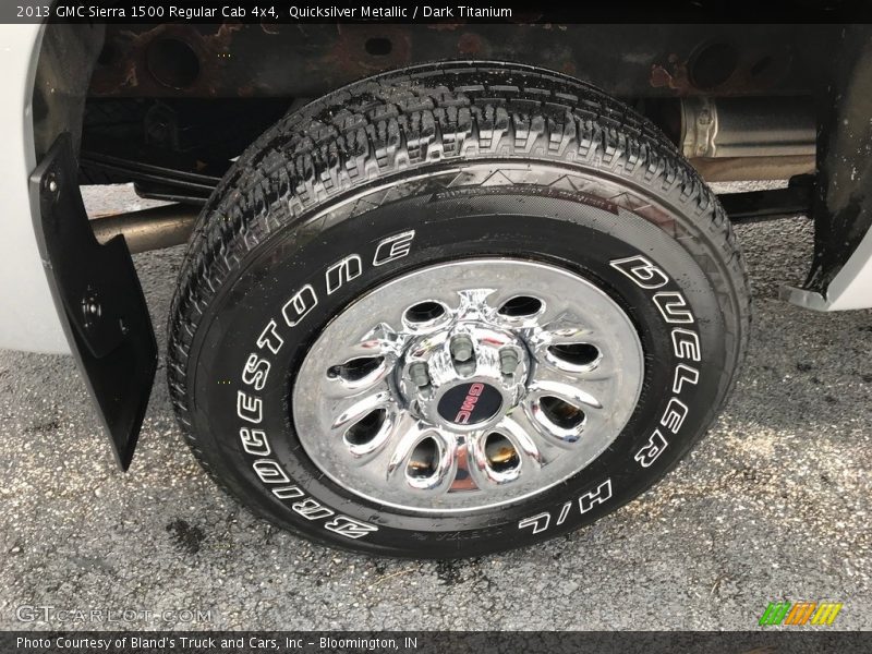 Quicksilver Metallic / Dark Titanium 2013 GMC Sierra 1500 Regular Cab 4x4