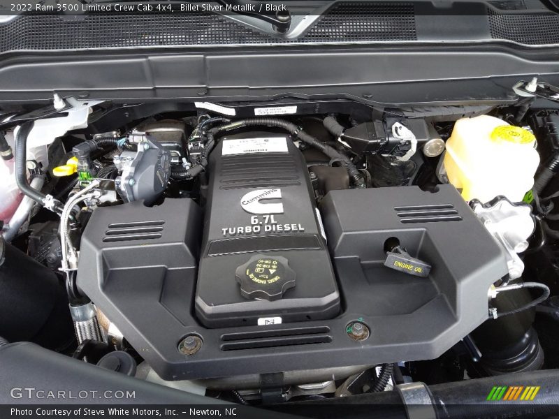 2022 3500 Limited Crew Cab 4x4 Engine - 6.7 Liter OHV 24-Valve Cummins Turbo-Diesel inline 6 Cylinder