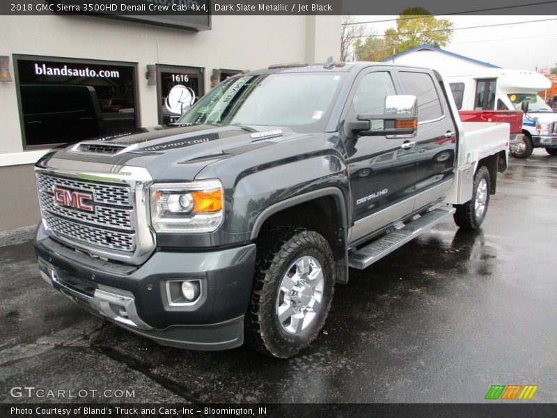 Dark Slate Metallic / Jet Black 2018 GMC Sierra 3500HD Denali Crew Cab 4x4