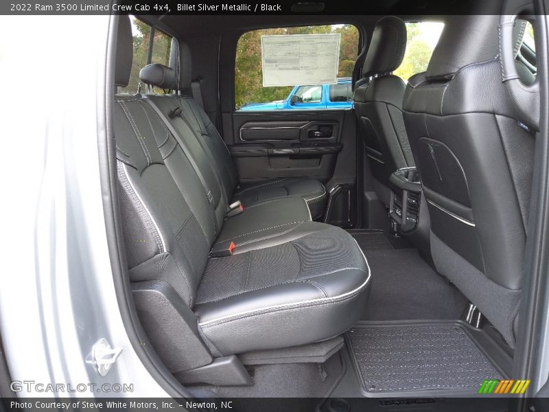 Rear Seat of 2022 3500 Limited Crew Cab 4x4