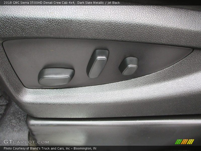 Dark Slate Metallic / Jet Black 2018 GMC Sierra 3500HD Denali Crew Cab 4x4