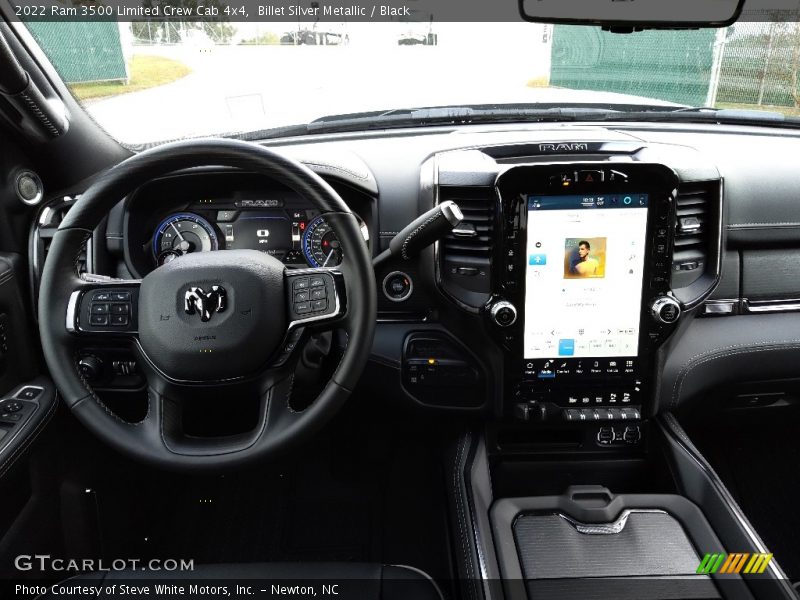 Dashboard of 2022 3500 Limited Crew Cab 4x4