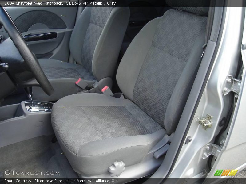 Galaxy Silver Metallic / Gray 2004 Chevrolet Aveo Hatchback