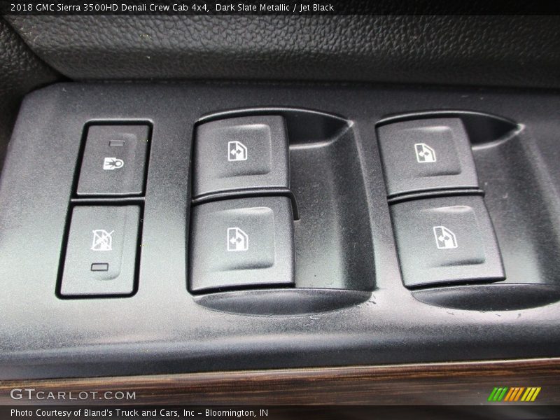 Dark Slate Metallic / Jet Black 2018 GMC Sierra 3500HD Denali Crew Cab 4x4