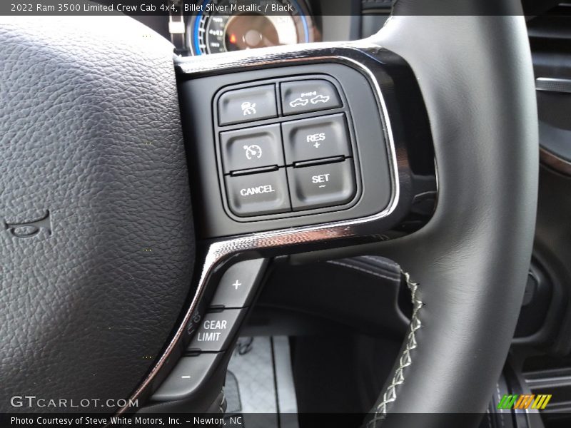  2022 3500 Limited Crew Cab 4x4 Steering Wheel