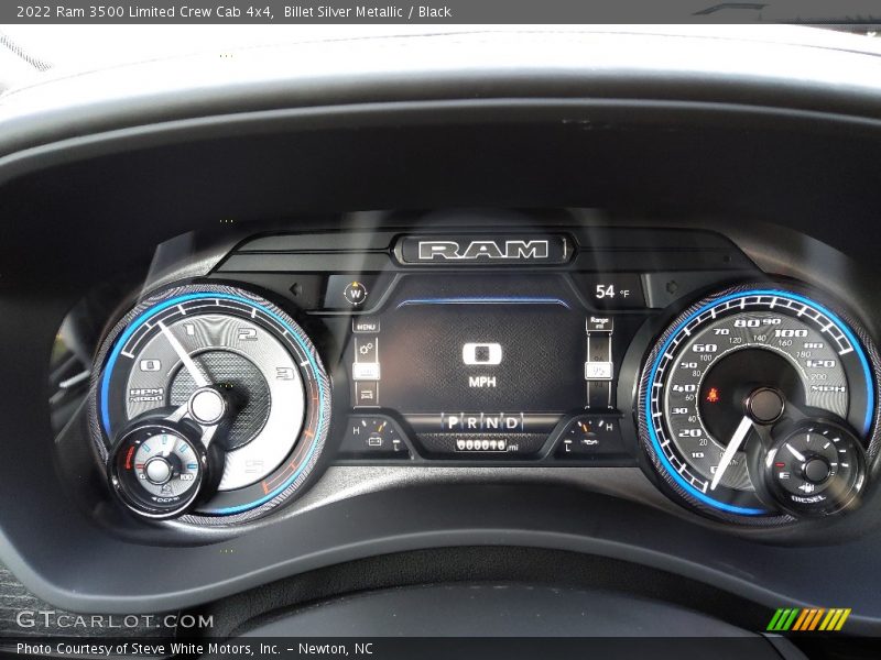  2022 3500 Limited Crew Cab 4x4 Limited Crew Cab 4x4 Gauges