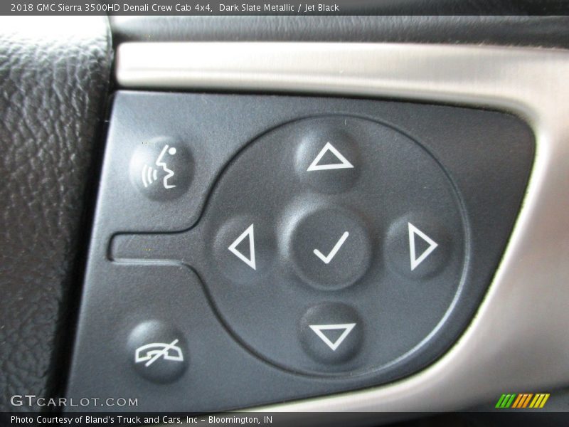 Dark Slate Metallic / Jet Black 2018 GMC Sierra 3500HD Denali Crew Cab 4x4