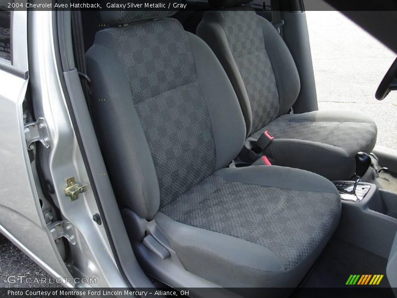 Galaxy Silver Metallic / Gray 2004 Chevrolet Aveo Hatchback