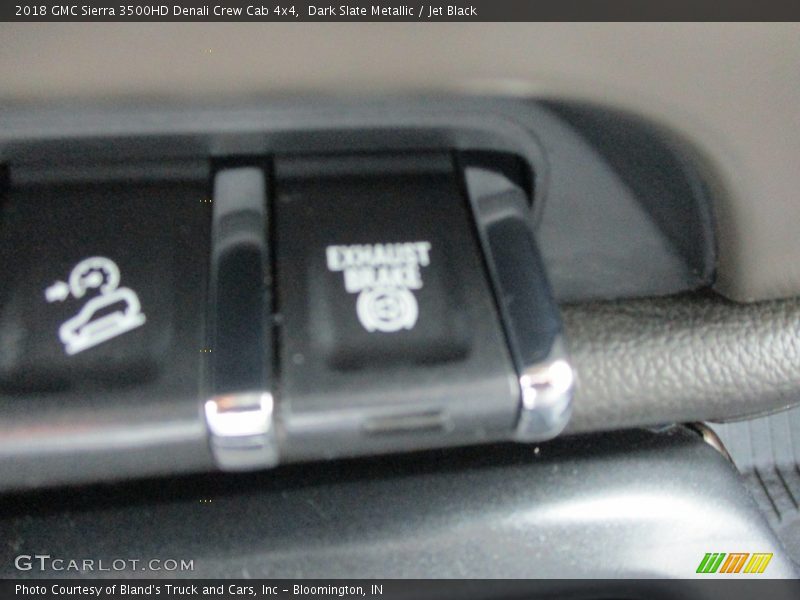 Dark Slate Metallic / Jet Black 2018 GMC Sierra 3500HD Denali Crew Cab 4x4