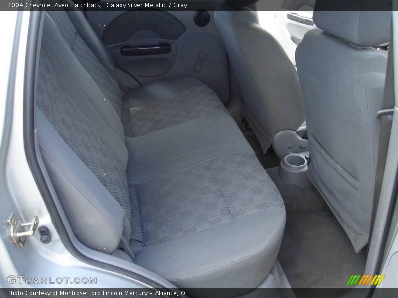Galaxy Silver Metallic / Gray 2004 Chevrolet Aveo Hatchback