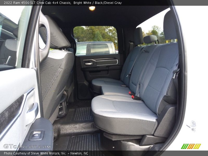 Bright White / Black/Diesel Gray 2022 Ram 4500 SLT Crew Cab 4x4 Chassis