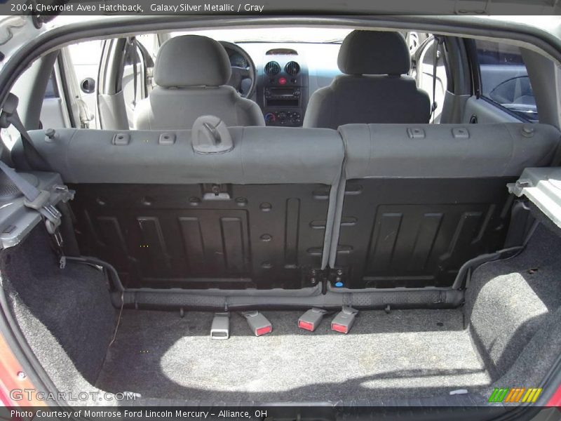 Galaxy Silver Metallic / Gray 2004 Chevrolet Aveo Hatchback