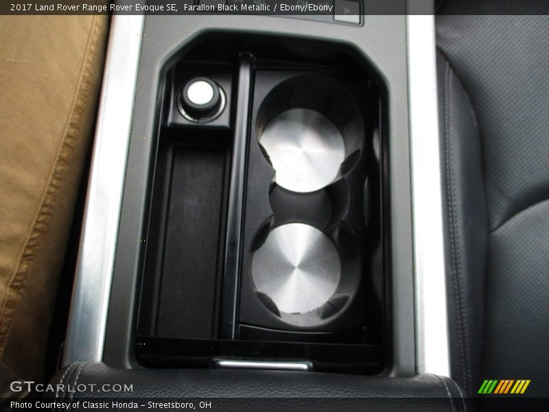 Farallon Black Metallic / Ebony/Ebony 2017 Land Rover Range Rover Evoque SE