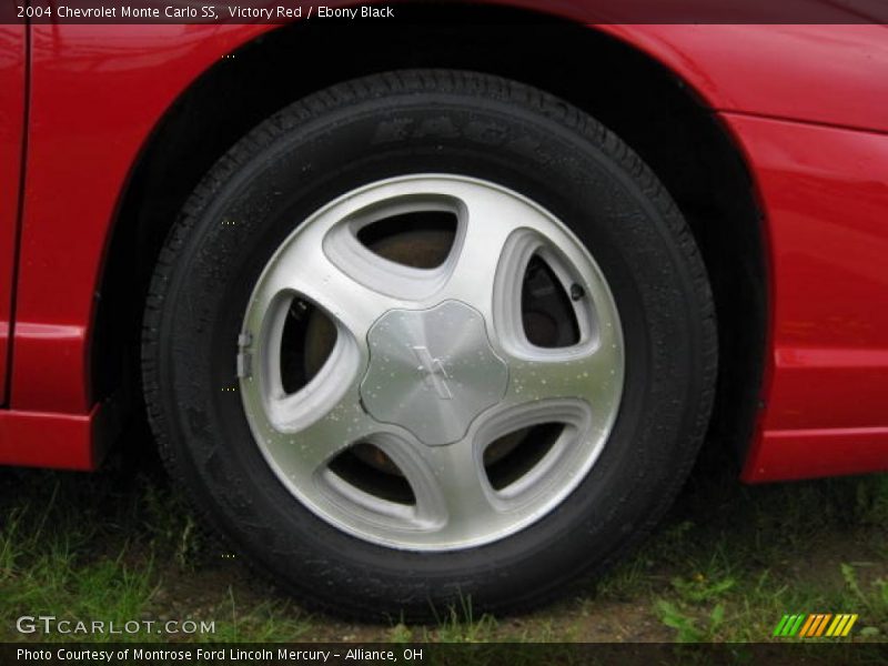 Victory Red / Ebony Black 2004 Chevrolet Monte Carlo SS