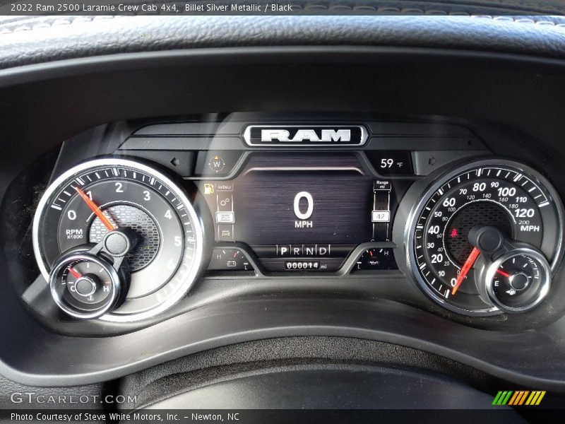 Billet Silver Metallic / Black 2022 Ram 2500 Laramie Crew Cab 4x4