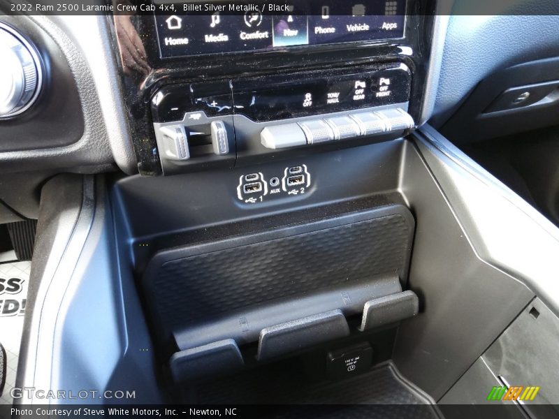Billet Silver Metallic / Black 2022 Ram 2500 Laramie Crew Cab 4x4