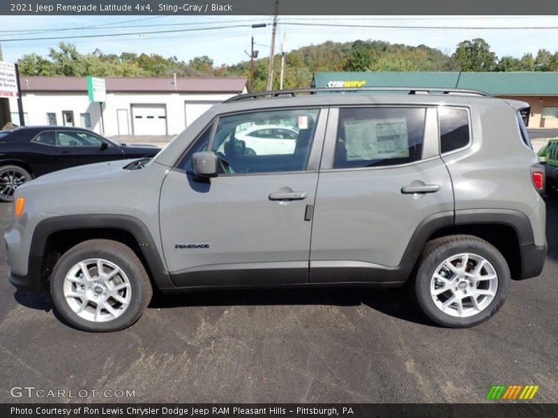 Sting-Gray / Black 2021 Jeep Renegade Latitude 4x4
