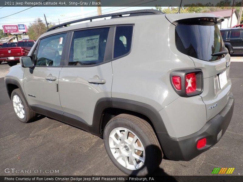 Sting-Gray / Black 2021 Jeep Renegade Latitude 4x4