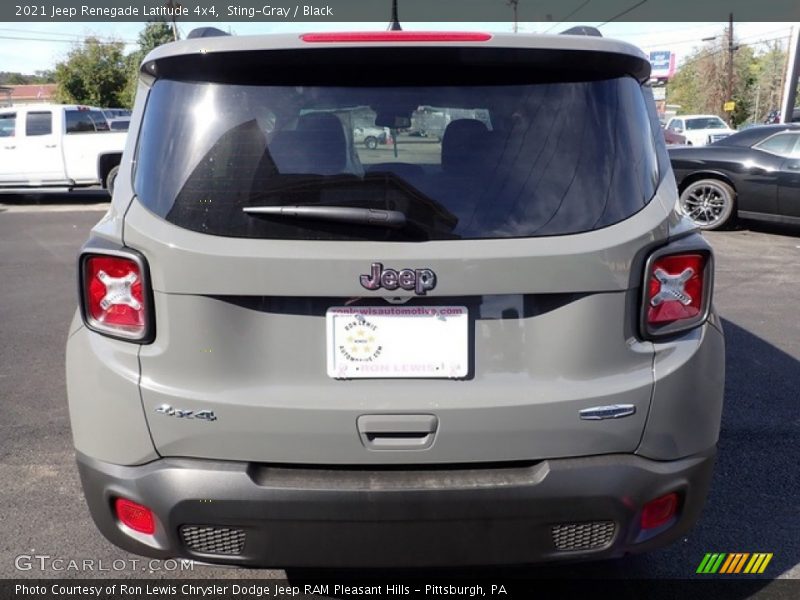 Sting-Gray / Black 2021 Jeep Renegade Latitude 4x4