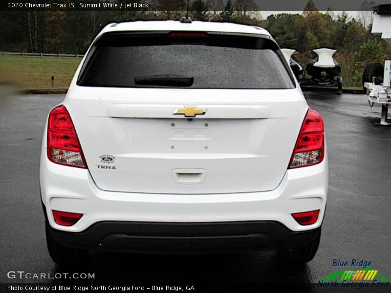 Summit White / Jet Black 2020 Chevrolet Trax LS