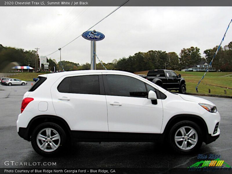 Summit White / Jet Black 2020 Chevrolet Trax LS