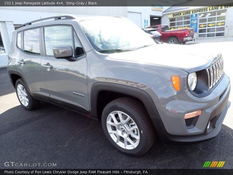 Sting-Gray / Black 2021 Jeep Renegade Latitude 4x4