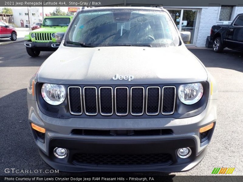 Sting-Gray / Black 2021 Jeep Renegade Latitude 4x4
