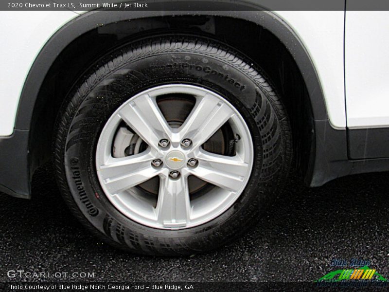 Summit White / Jet Black 2020 Chevrolet Trax LS