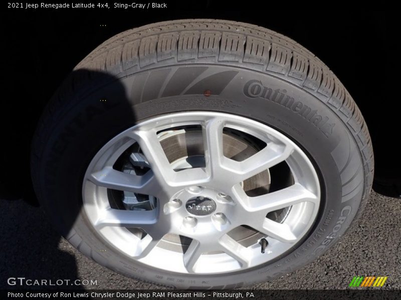 Sting-Gray / Black 2021 Jeep Renegade Latitude 4x4