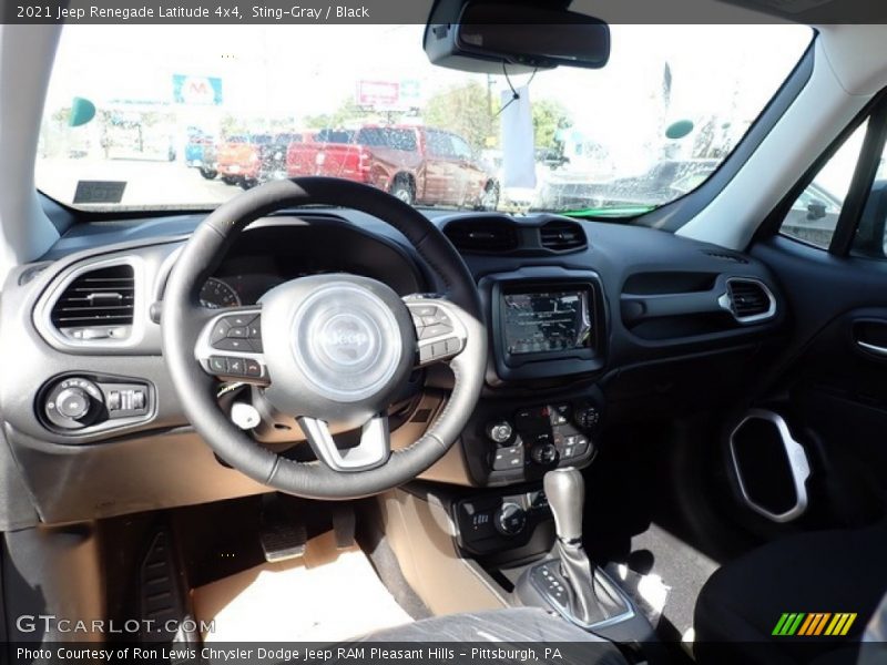Sting-Gray / Black 2021 Jeep Renegade Latitude 4x4
