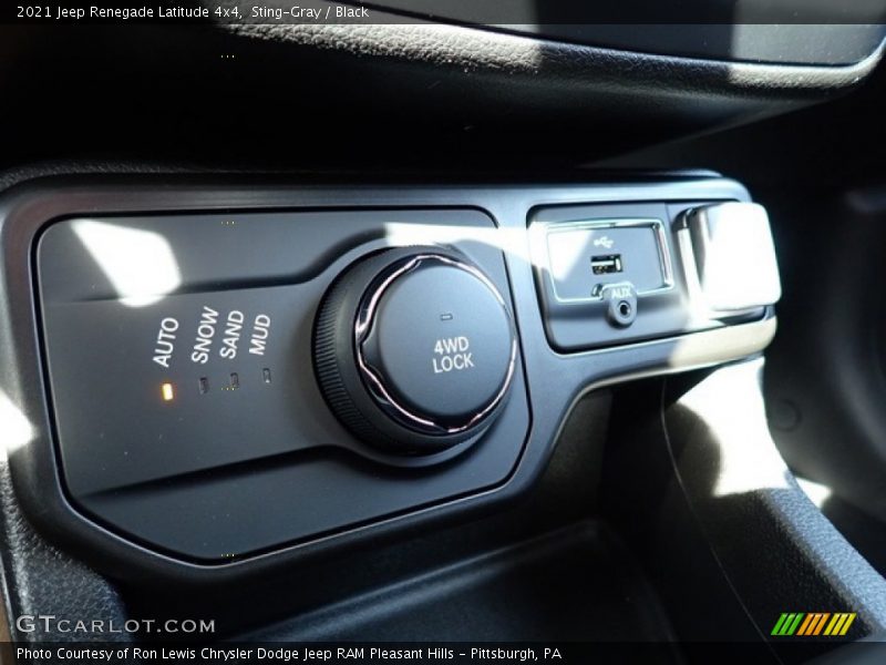 Sting-Gray / Black 2021 Jeep Renegade Latitude 4x4