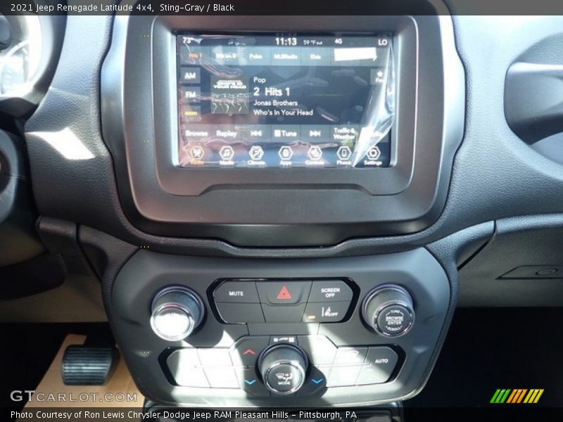 Sting-Gray / Black 2021 Jeep Renegade Latitude 4x4