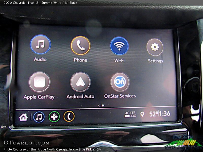 Summit White / Jet Black 2020 Chevrolet Trax LS