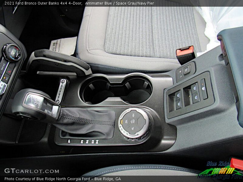 Antimatter Blue / Space Gray/Navy Pier 2021 Ford Bronco Outer Banks 4x4 4-Door