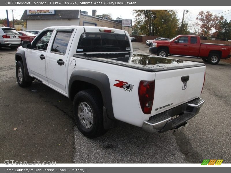 Summit White / Very Dark Pewter 2007 Chevrolet Colorado LT Crew Cab 4x4
