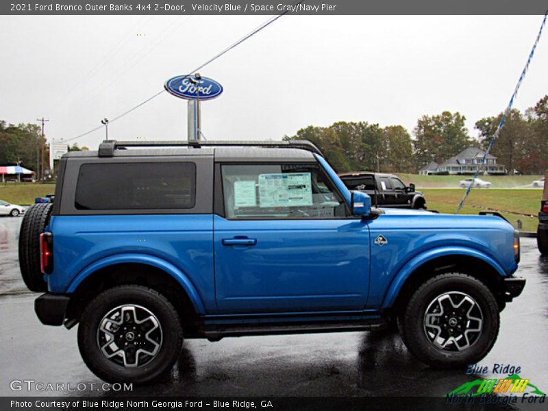  2021 Bronco Outer Banks 4x4 2-Door Velocity Blue